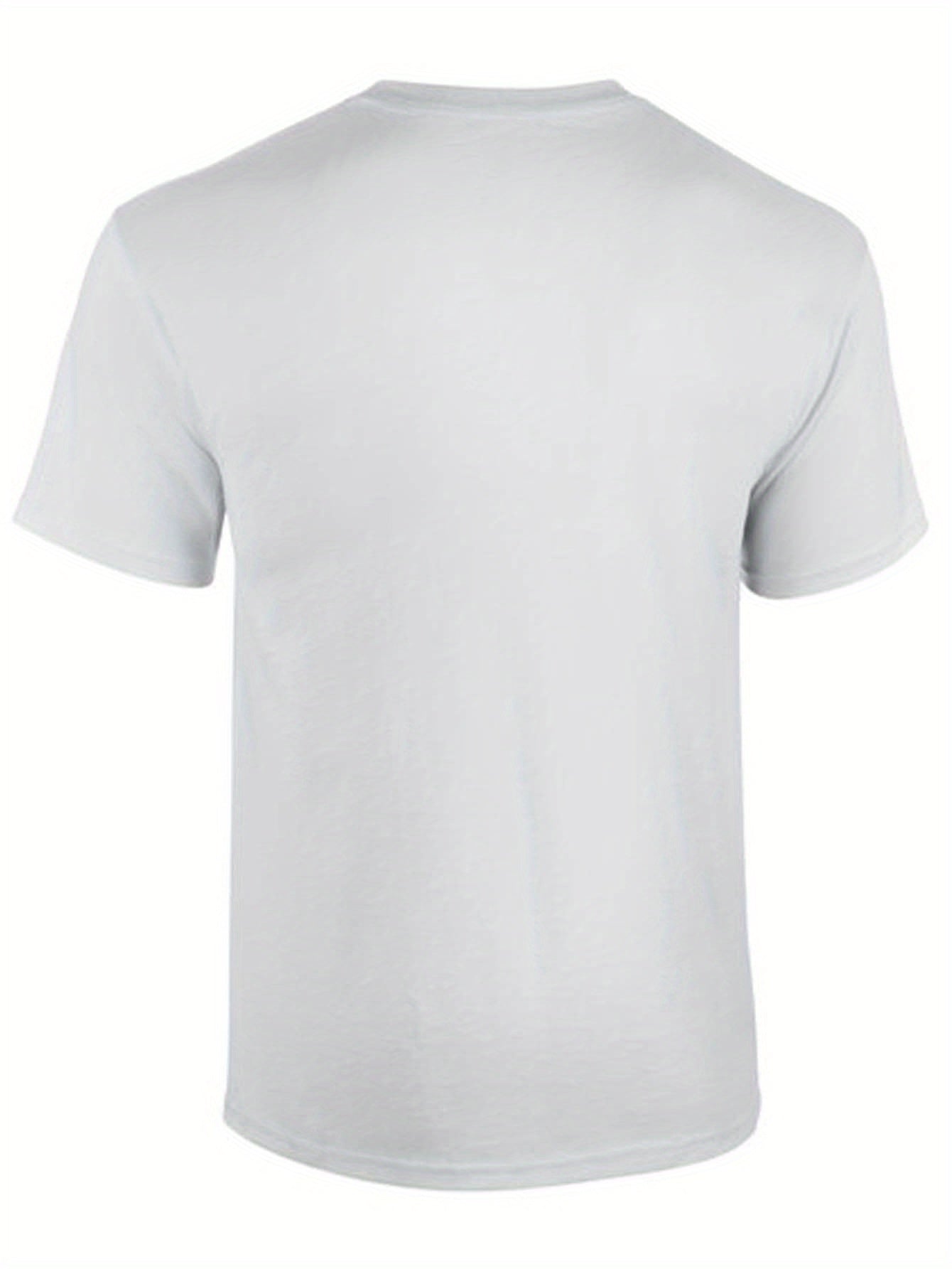Soft & Breathable Premium Pure Cotton Men's Comfort Fit T-Shirt - Relaxed Silhouette, Gentle on Skin, Everyday Wear, Ideal for Casual Outings
