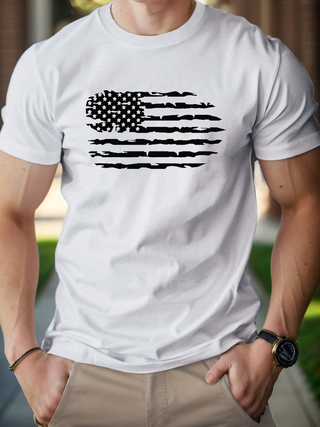 Soft & Breathable Premium Pure Cotton Men's Comfort Fit T-Shirt - Relaxed Silhouette, Gentle on Skin, Everyday Wear, Ideal for Casual Outings