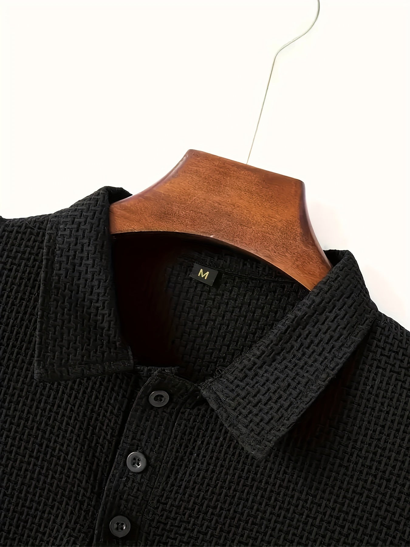 2025 Men’s High-End Mesh Ice Silk Polo Shirt – Solid Color Short Sleeve with Collar