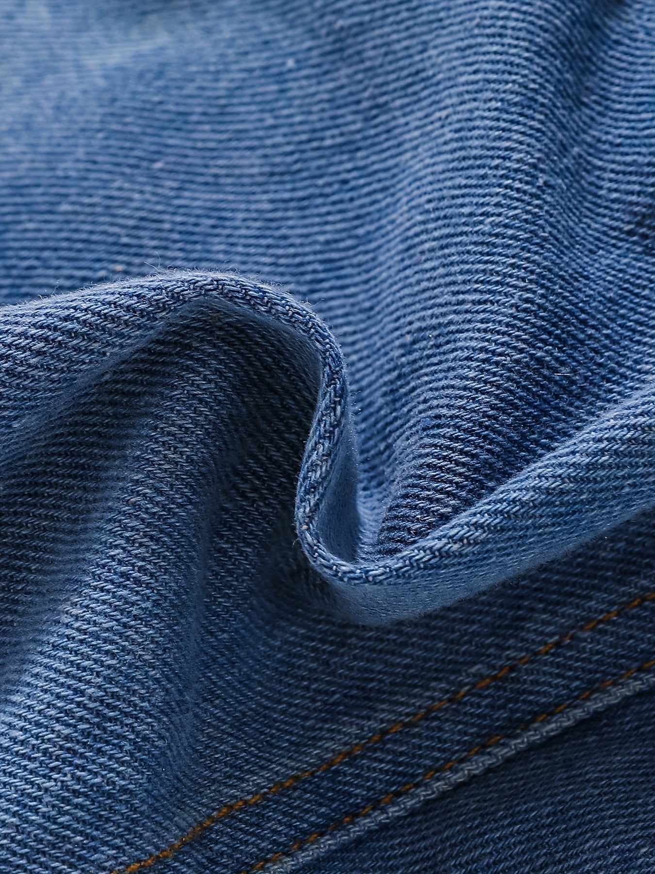 Girls' Casual Cute Butterfly Print Denim Shorts with Button Detail - Cotton Blend, Machine Washable