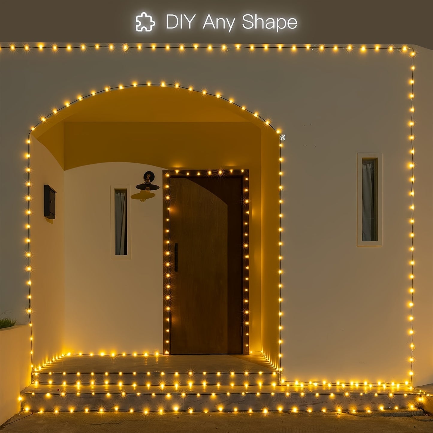 300/1000 LED Extra-Long Waterproof Fairy Lights – 110/340 FT with 8 Modes, Remote Timer for Indoor/Outdoor Xmas Decor