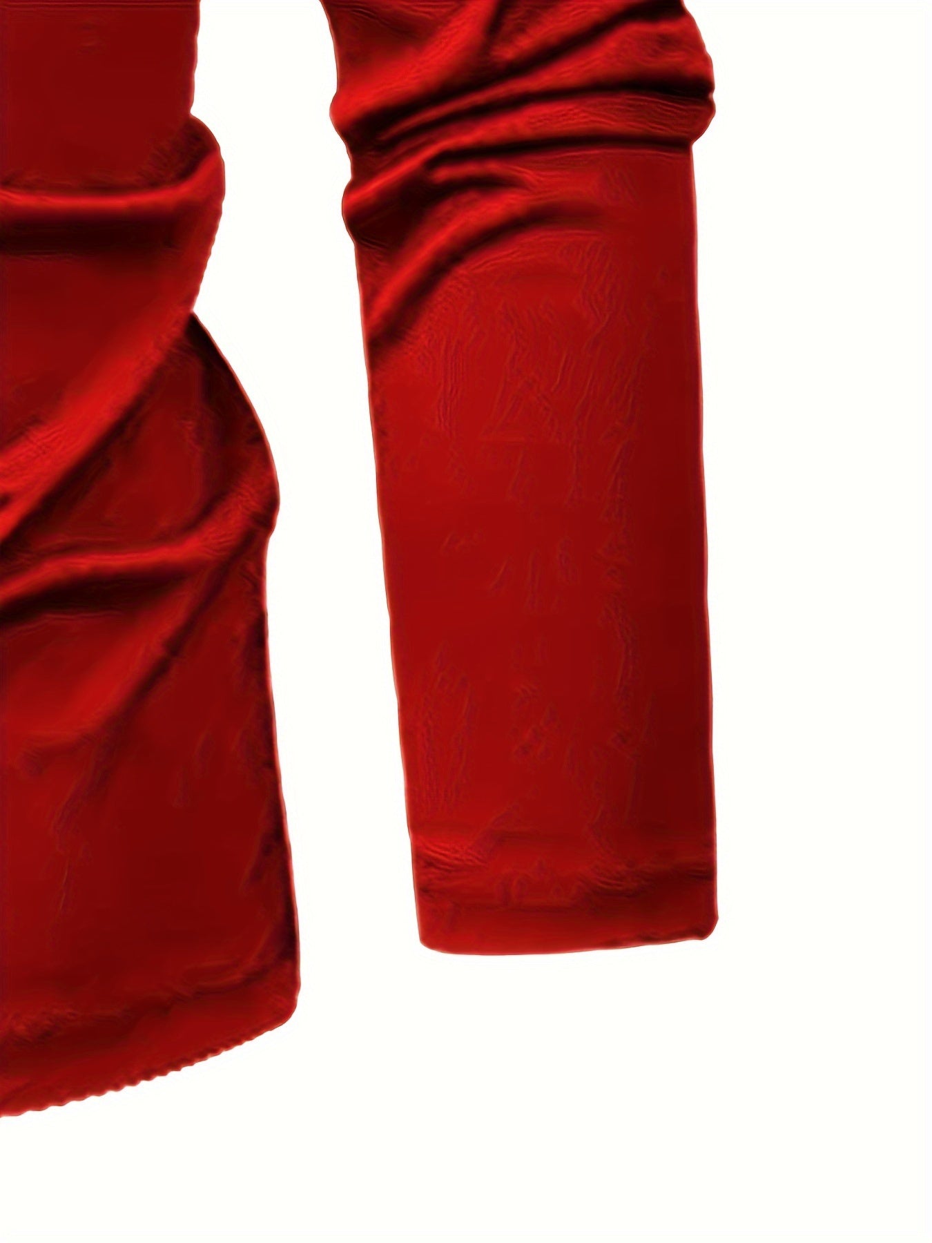 7pcs Boys’ Solid Color Long Sleeve T-Shirts – Stretchy & Comfortable Casual Wear