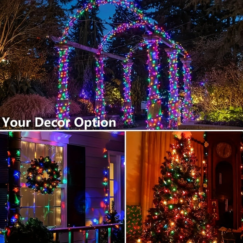 200LED Solar String Lights – 72ft with 8 Modes for Xmas, Patio, Wedding, Party Decor