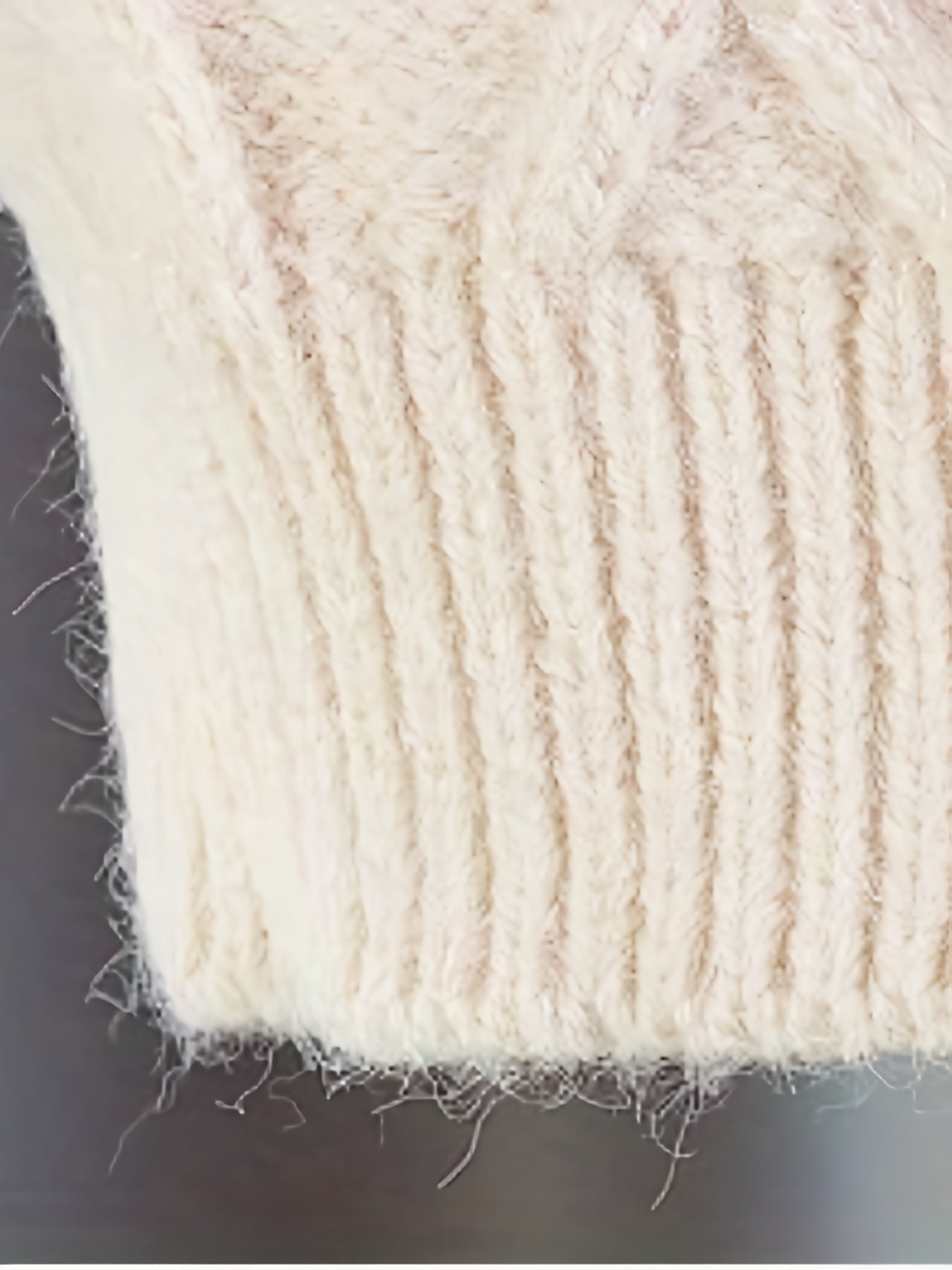 Chic Girls' Solid Color Knit Sweater with Bow Detail - Cozy & Stretchy Pullover for Fall/Winter, Machine Washable