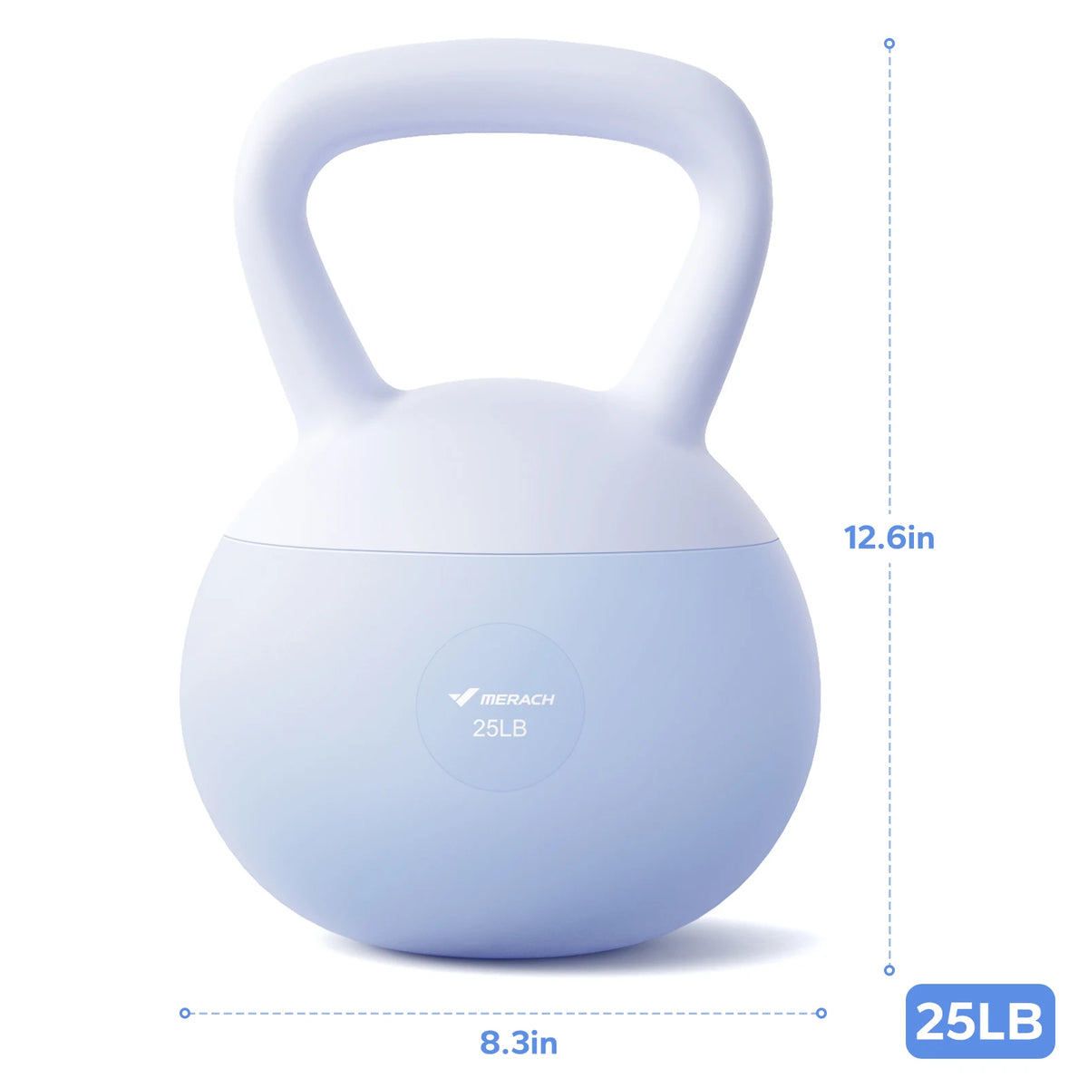 Sand-Filled PVC Kettlebell, Shock-Absorbing Quiet Design — product photo 8