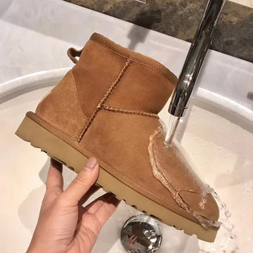 Premium Snow Boots for Women — Waterproof Genuine Cowhide Leather Australian Style — view 1 of boots