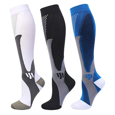 Plantar Fasciitis Compression Socks — Pro 20–30 mmHg Running Pair