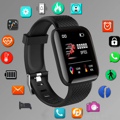 Unisex Smart Watch — Bluetooth Fitness Tracker Wristwatch for Men & Women (Local+) — view 1 of smart watches
