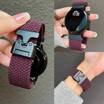 20mm 22mm Universal Watch Strap for Samsung Galaxy Watch, Huawei GT & Gear S3 — Sport Silicone Band — view 1 of watch straps