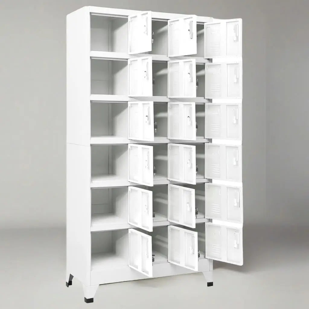 Compartment Metal Locker Cabinet – Durable Storage Solution (35.4"x15.7"x70.9")