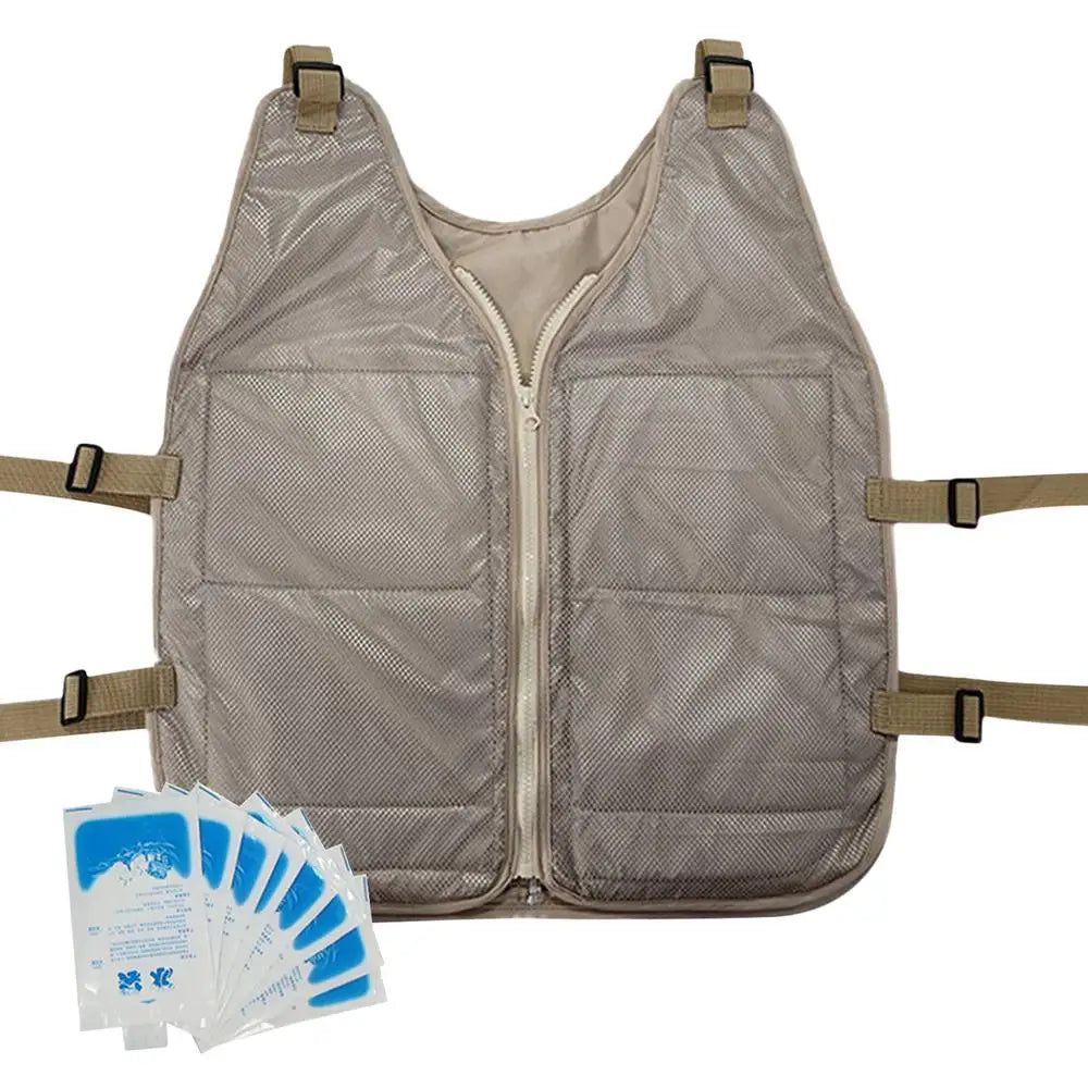 Ice Cool Cooling Vest — Summer Adjustable Heat-Relief Body Cooler — view 9 of sports & fitness