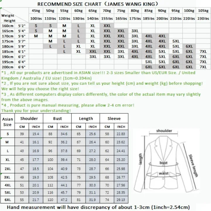 2024 Two-button Suit for Men (suit + Trousers) Handsome Slim-fit Business Professional Work Formal Two-piece Set S-6XL