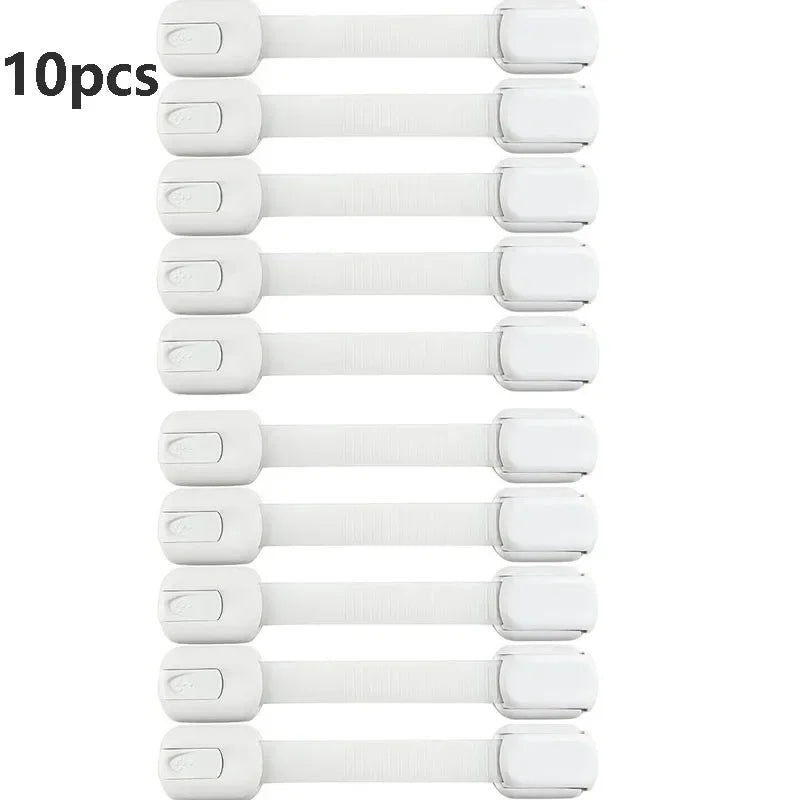 Baby Safety Cabinet Locks - Adhesive Child-Resistant Drawer Latches — view 13 of baby safety
