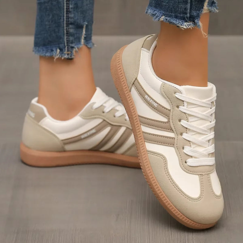 Women's Slip-On Sneakers — Luxury Flat Loafer Style Soft Lightweight Comfort — view 1 of sneakers