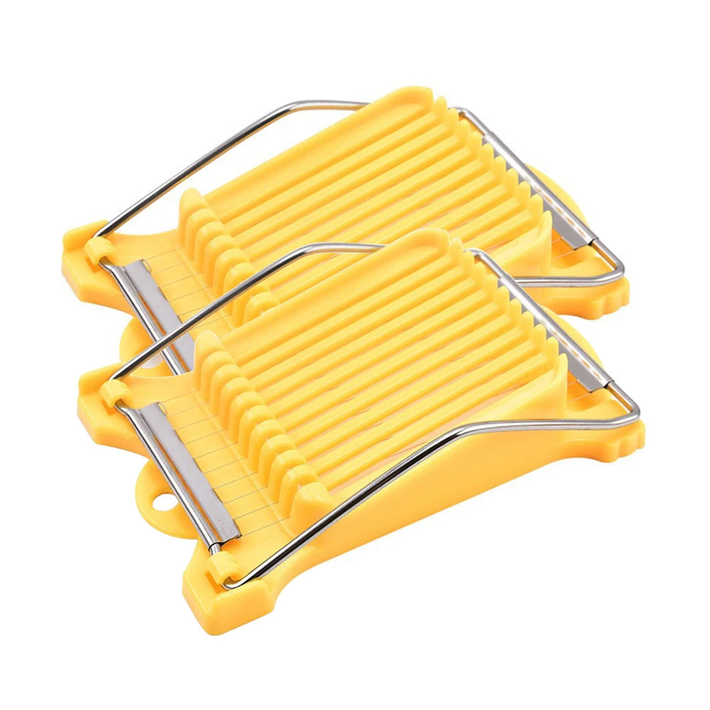 Luncheon Meat & Egg Cutter — Stainless Steel Slicer for Banana, Cheese & Strawberry — view 7 of kitchen gadgets