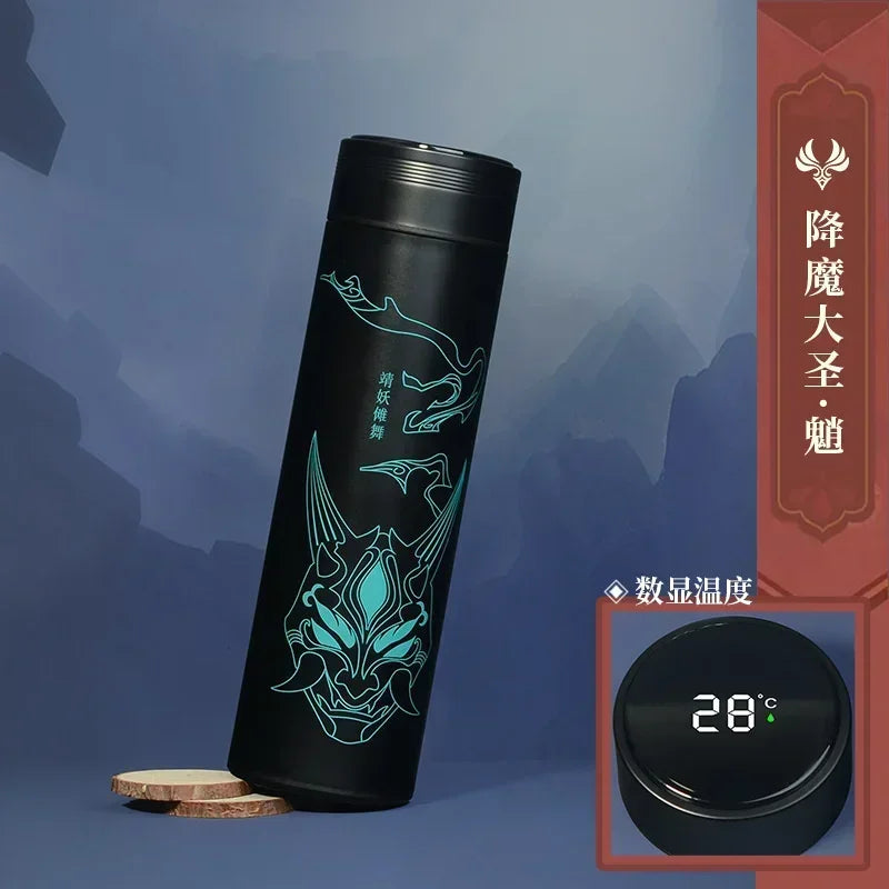 Genshin LED Thermos Bottle 500ml (Zhongli/Xiao)