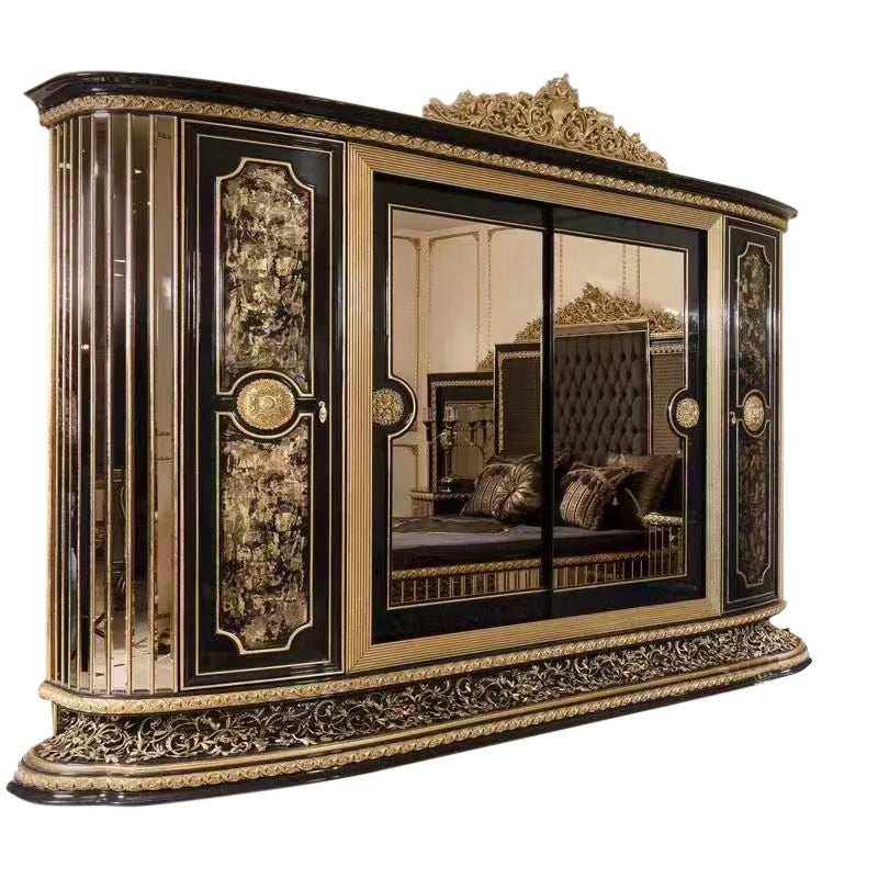 Luxury Modern King Size Bedroom Set – Classic French Elegance