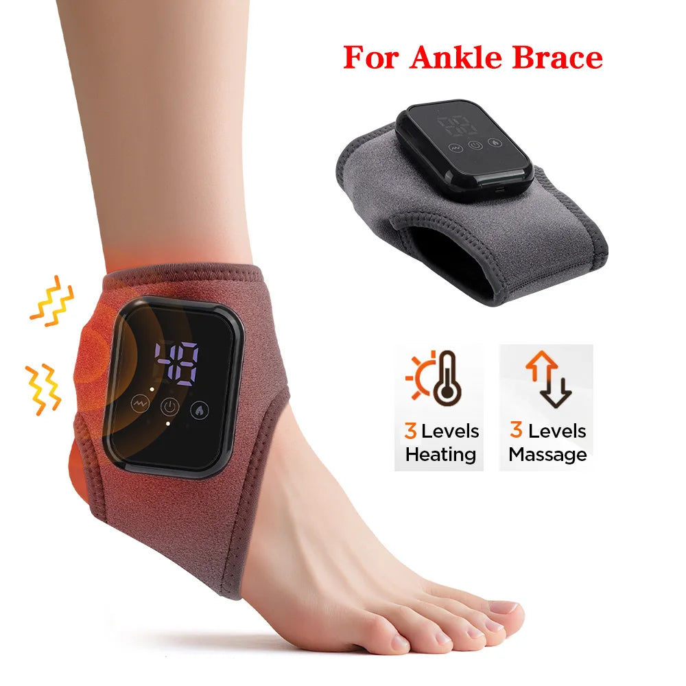 Electric Heating Wrist Guard — Vibration Massage for Carpal Tunnel Relief — view 10 of braces & support