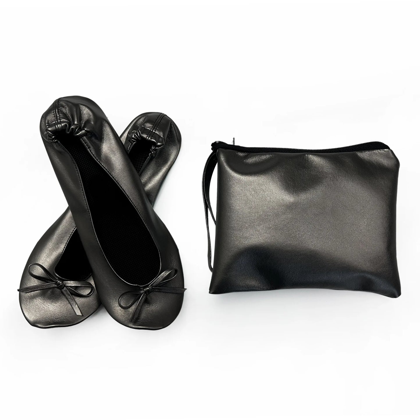 Flats & Ballet — Foldable Roll-Up Ballet Flats, Portable Purse-Size Travel Slippers — view 15 of flats & ballet