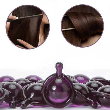 5/10/15Pcs Smooth Silky Hair Vitamin Capsule Keratin Complex Oil Hair Care — view 1 of beauty & personal care