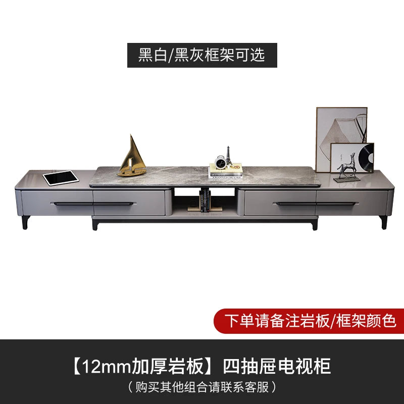 Simple Large Tv Cabinet Gray Wooden European Modern Tv Cabinet Television Stands Muebles Salon Moderno Living Room Furniture