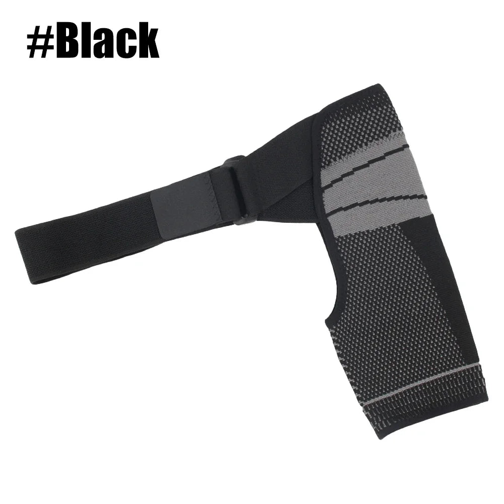 Shoulder Compression Sleeve with Stabilizer — Athletic Recovery Brace — view 10 of braces & support