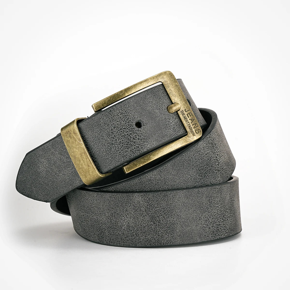 Belts Western Retro Men's & Women's PU Leather Belt — Casual Metal Buckle — view 12 of belts