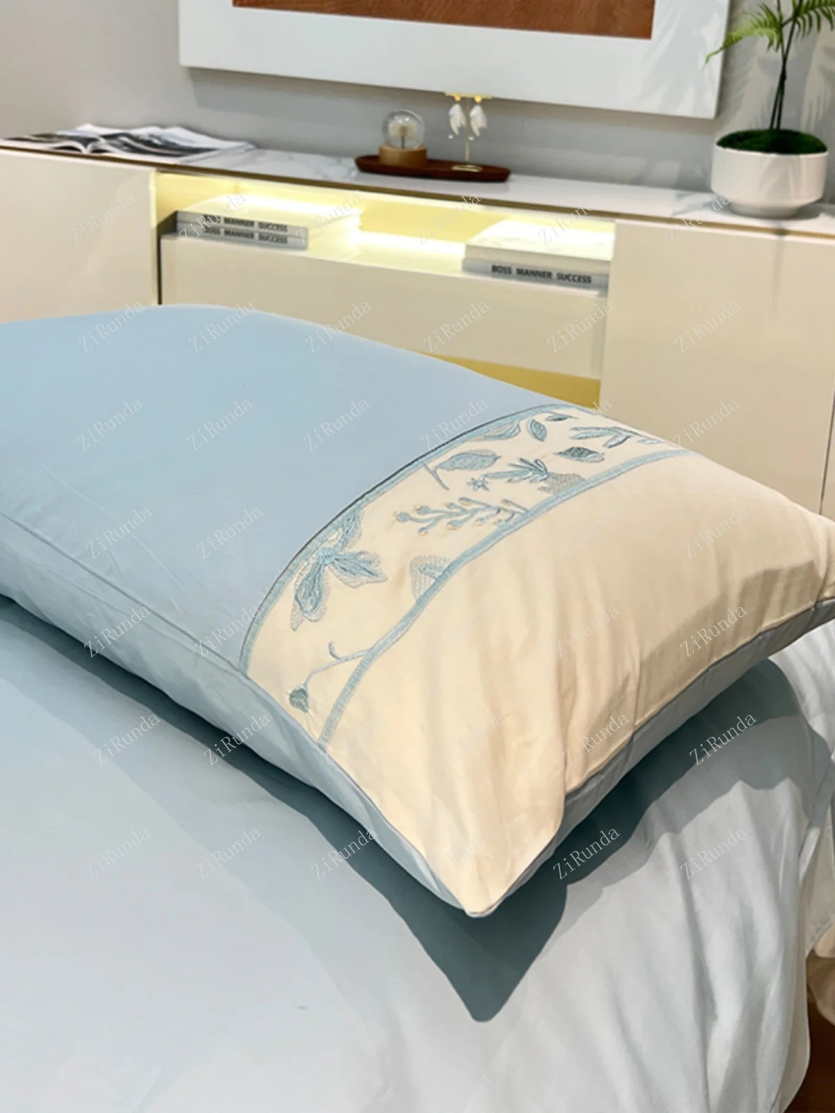 *Home textile four-piece set of pure cotton bedding light luxury style