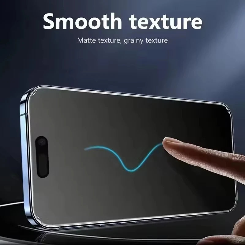Matte Tempered Glass Screen Protector for iPhone 17/16/15/14/13/12/11 Pro Max — view 6 of screen protectors