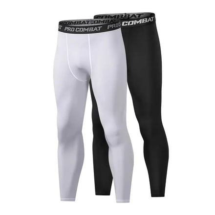 Men’s Compression Pants — Quick-Dry Running Baselayer Tights