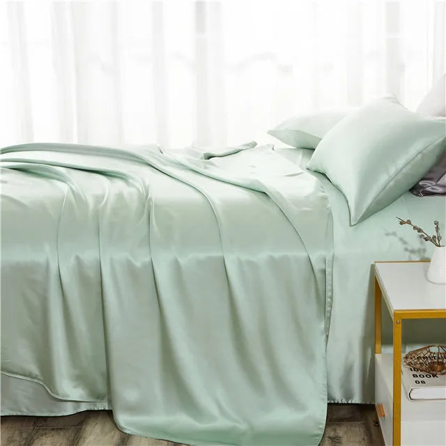 Super Soft and Fresh Feeling Twin Size/Queen Size/King Size Silk Bedding Set