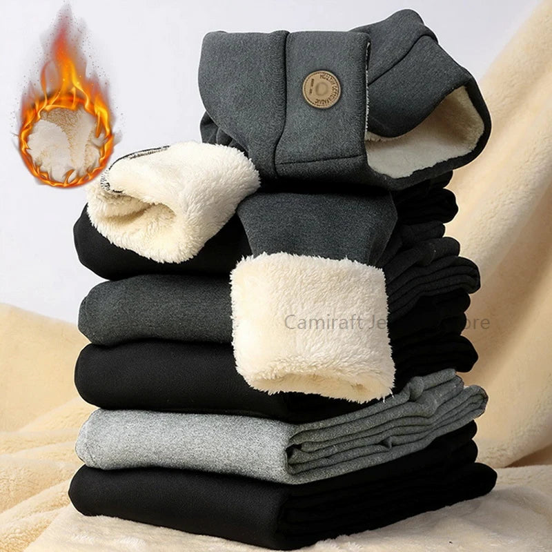 Women's Winter Thick Velvet Leggings Warm Fleece Lined Tights Thermo Leggings Ladies