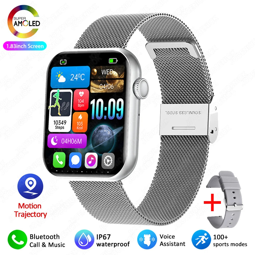 2025 Men's Sports Smart Watch — 1.9in IP68 Waterproof Heart Rate AI Voice Smartwatch — view 15 of smart watches