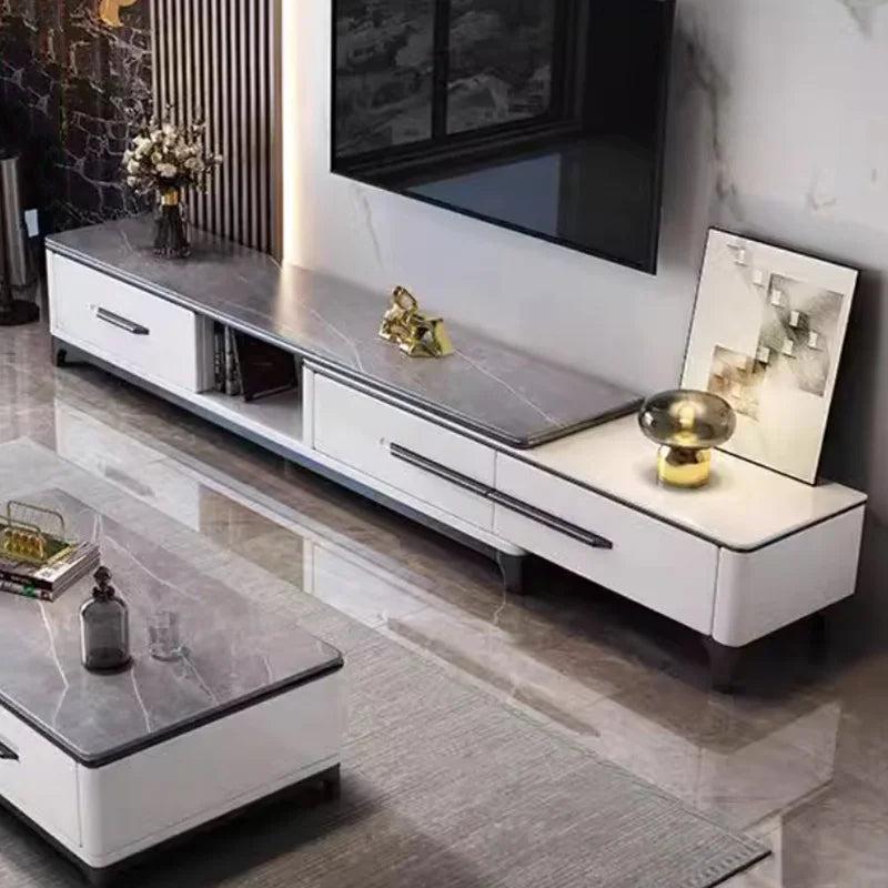 Simple Large Tv Cabinet Gray Wooden European Modern Tv Cabinet Television Stands Muebles Salon Moderno Living Room Furniture