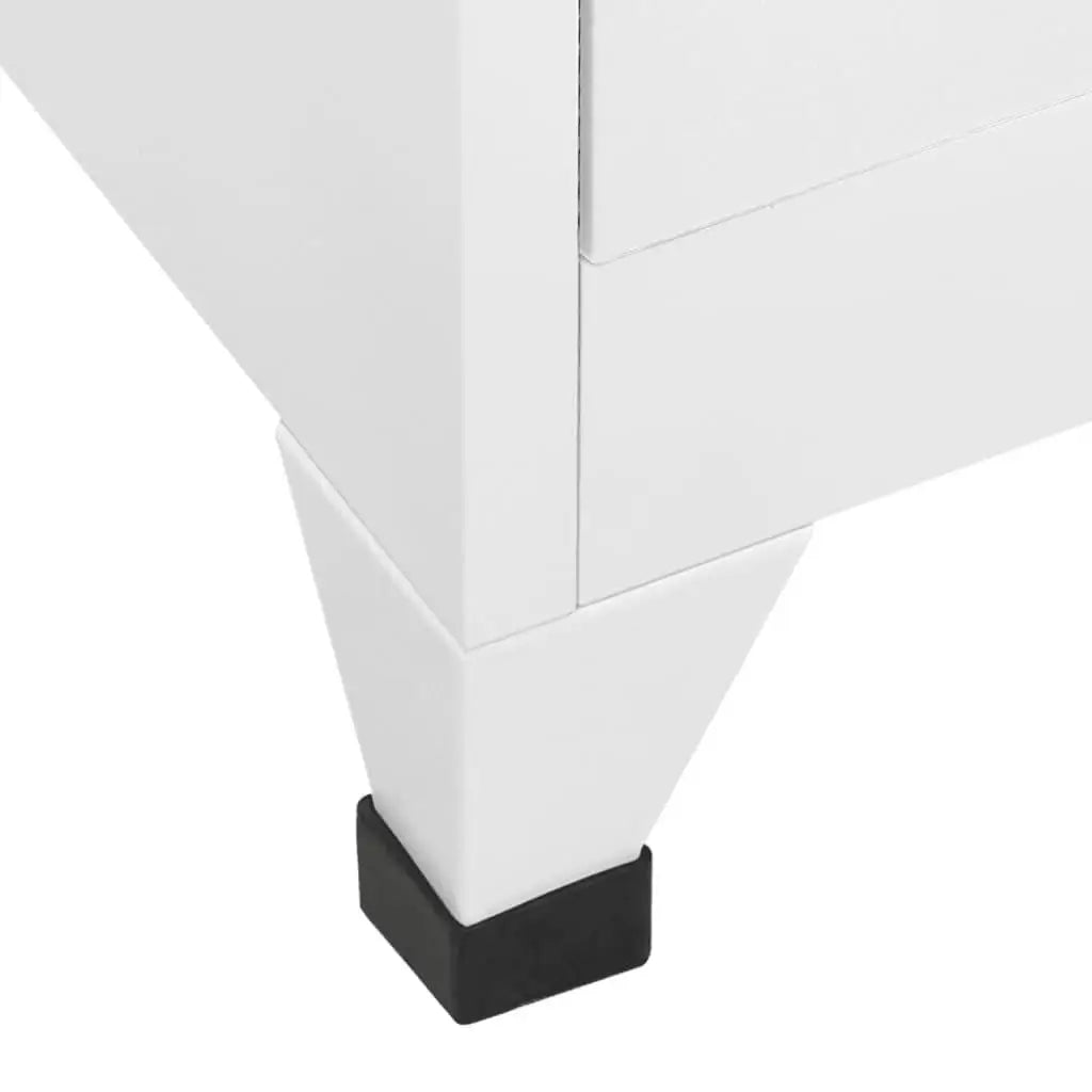 Compartment Metal Locker Cabinet – Durable Storage Solution (35.4"x15.7"x70.9")