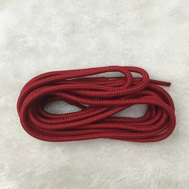 Classic Round Shoelaces — Solid-Color Sneaker Laces (1 Pair)