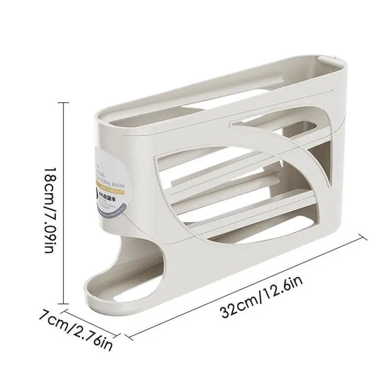 Tier Auto-Rolling Egg Dispenser – Gravity Egg Storage