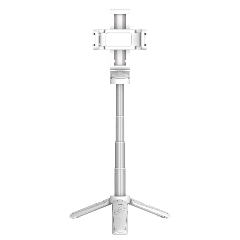 Ulanzi JJ02 Tripod with Remote Folded Wireless Selfie Stick for Smartphone iPhone Android with Phone Clip Cold Shoe