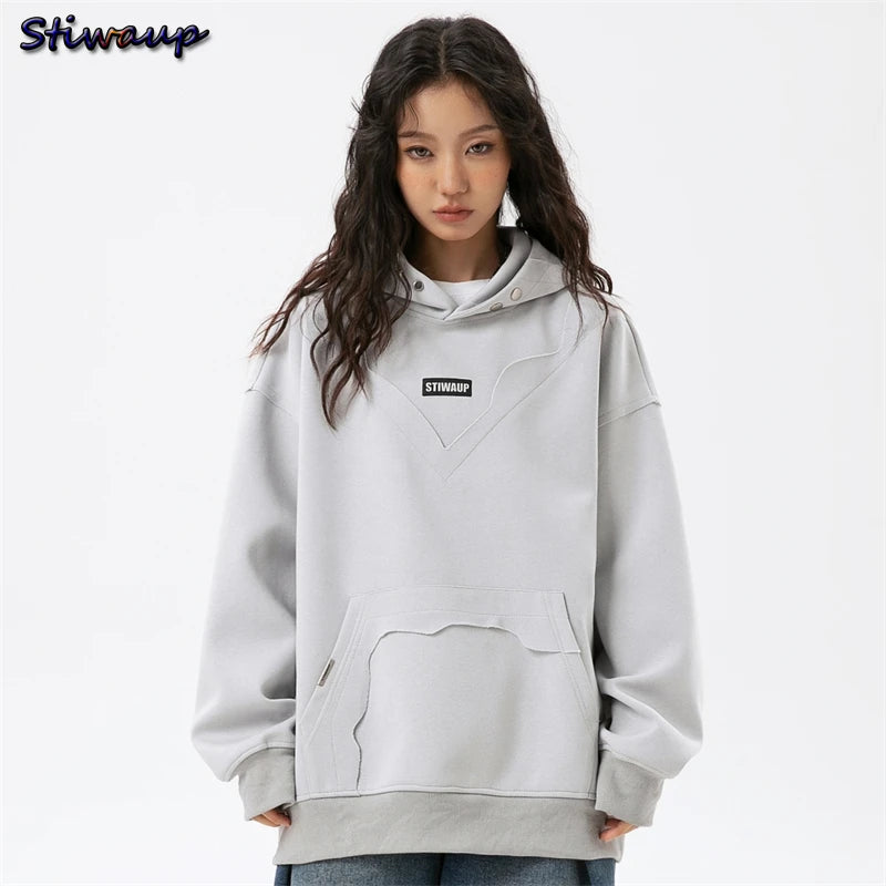 Women's New Hooded Sweatshirts Y2k Oversized Hoodie Korean Fashion Plus Size Women's New External Clothing Luxury Clothes Women