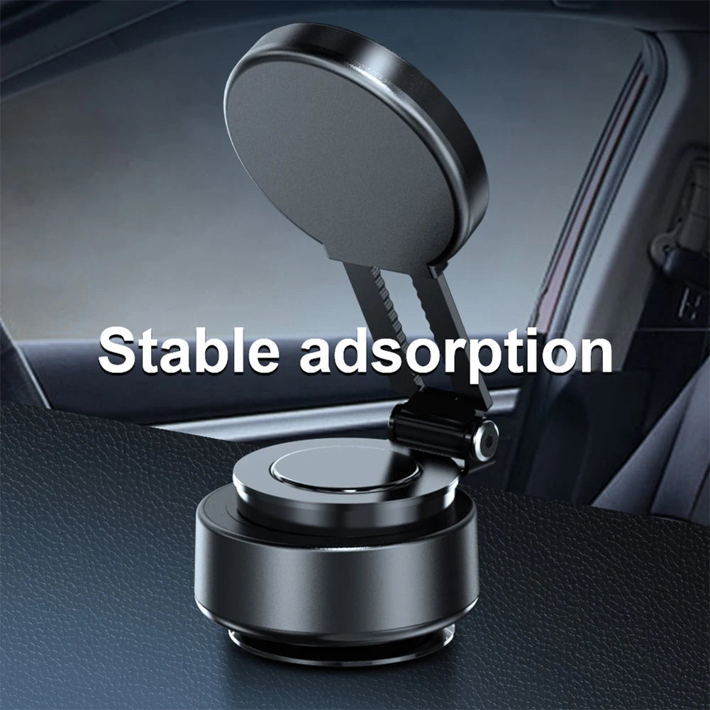 MagSafe Magnetic Vacuum Car Phone Holder – 360° Rotating Foldable Stable Mount for iPhone — view 6 of electronics & gadgets