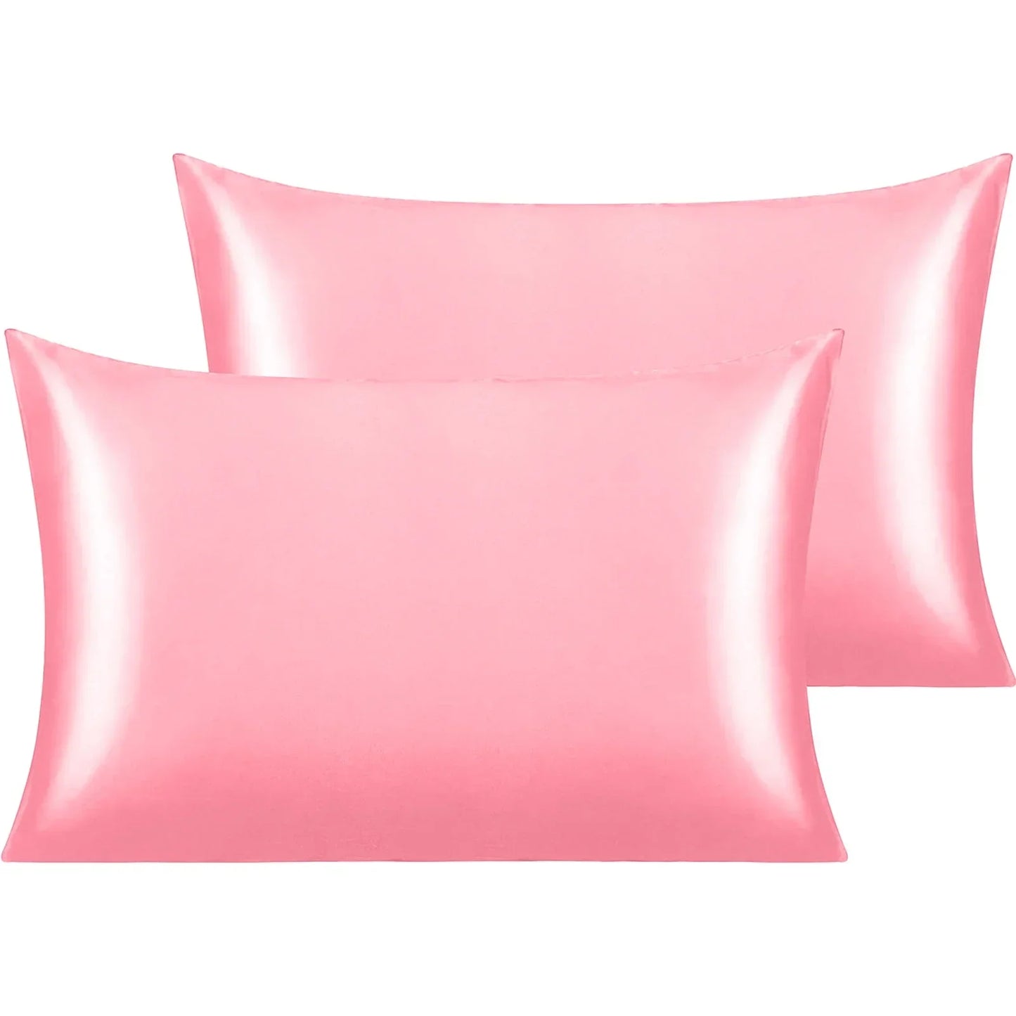 Pack Satin Pillowcases – Cooling, Super Soft Silk-Like Pillow Covers with Envelope Closure — view 13 of home & kitchen