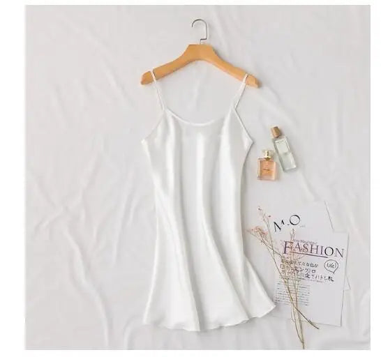 Bride & Bridesmaid Robe with Lettering – Sling Cami Dress Wedding Gift for Bride, Mother, or Sister