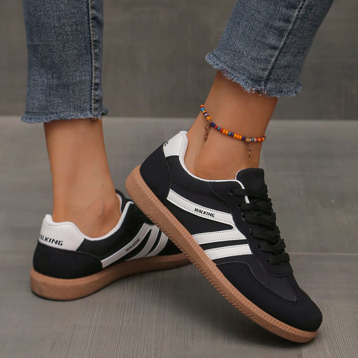 Women's Slip-On Sneakers — Luxury Flat Loafer Style Soft Lightweight Comfort — view 12 of sneakers