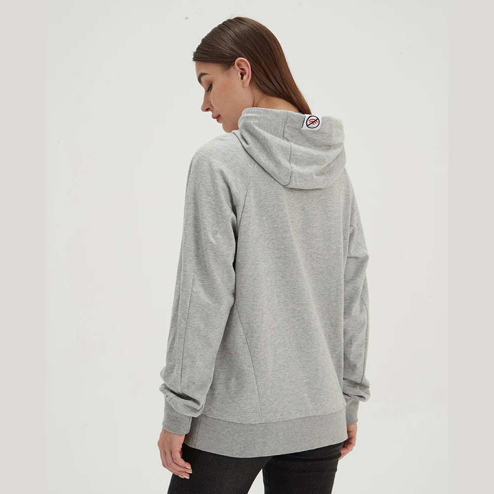 High-Protection Anti-Radiation Silver Fiber Hoodie – Advanced Shielding Wear (Grey)