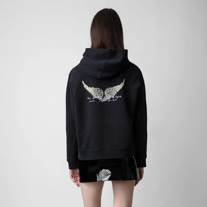 Women's Loose Fit Fleece Sweatshirt – Chic Casual Long Sleeve Hoodie
