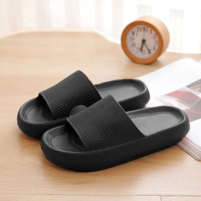 Summer Sandals Cloud Bathroom Home Slides — EVA Soft-Sole Non-Slip Slippers — view 14 of summer sandals