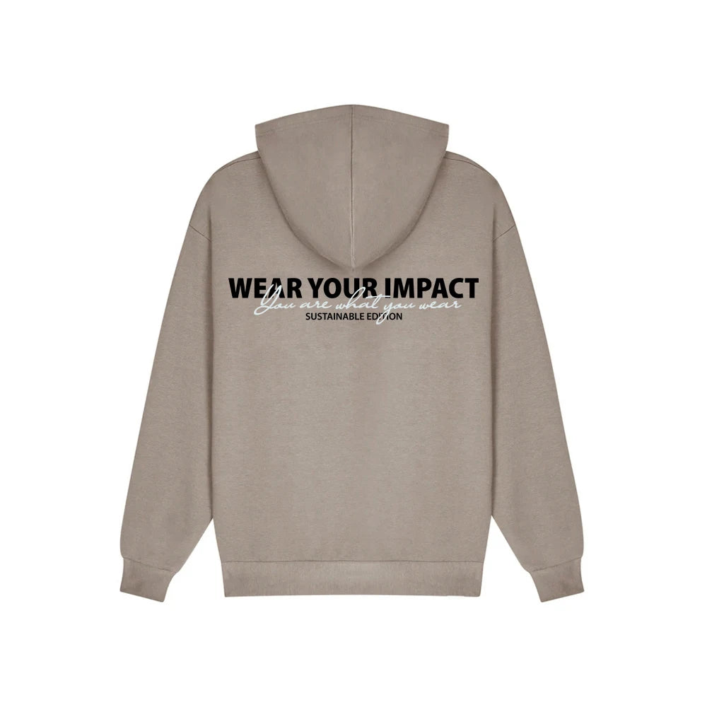 Sustainable Solid Color Pocket Hoodies – Unisex Streetwear for Sports & Fitness