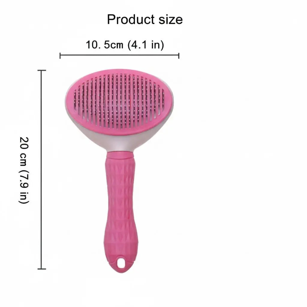 Non-Slip Pet Grooming Brush, Massage & Deshedding Tool — product photo 6