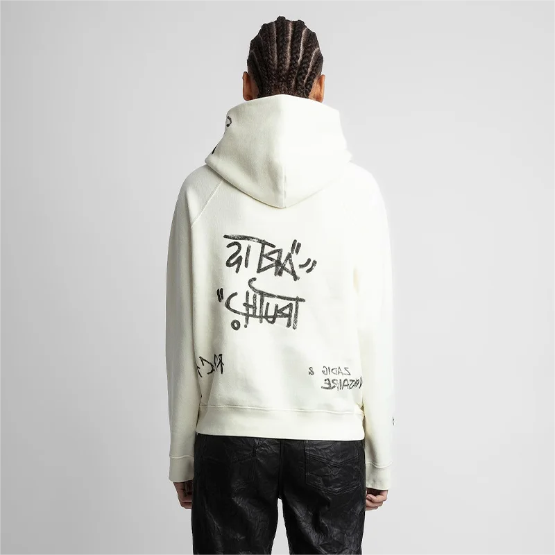 Women’s Fashion Sweatshirt – Classic Letter Print Chic Streetwear Hoodie