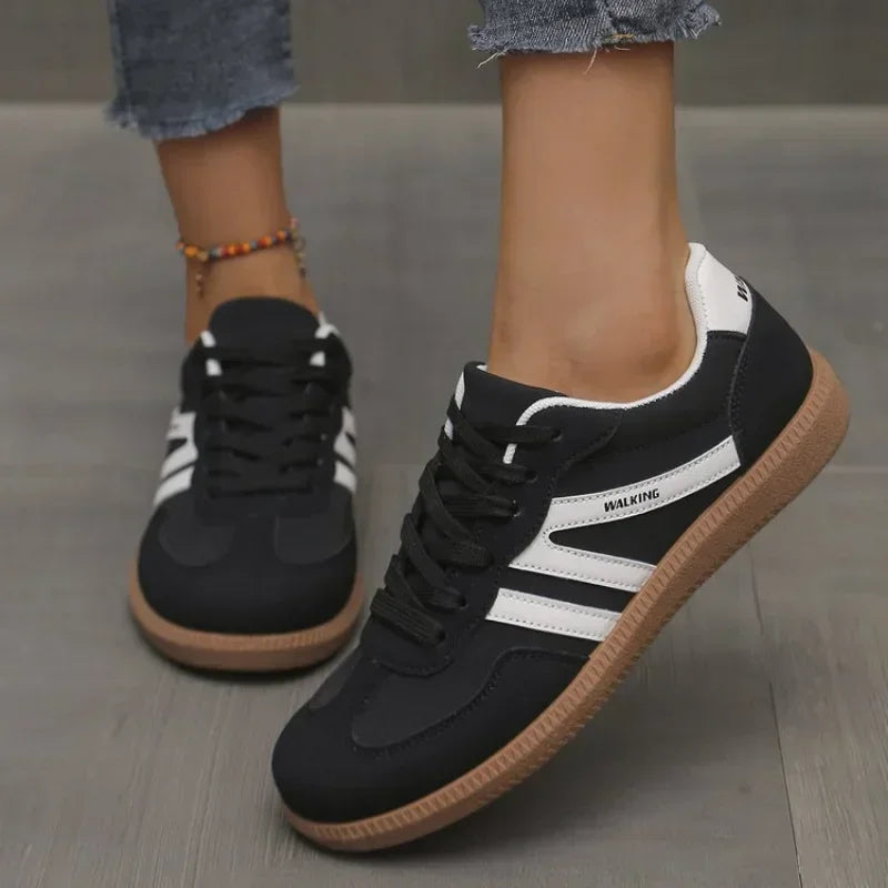 Women's Lightweight Slip-On Sneakers — Outdoor Walking Flat Loafer Comfort — view 9 of sneakers